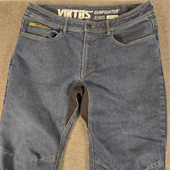 Viktos Other - Viktos Gunfighter Jeans Mens 40x32 Blue Tactical Cordura Gusseted Training Denim